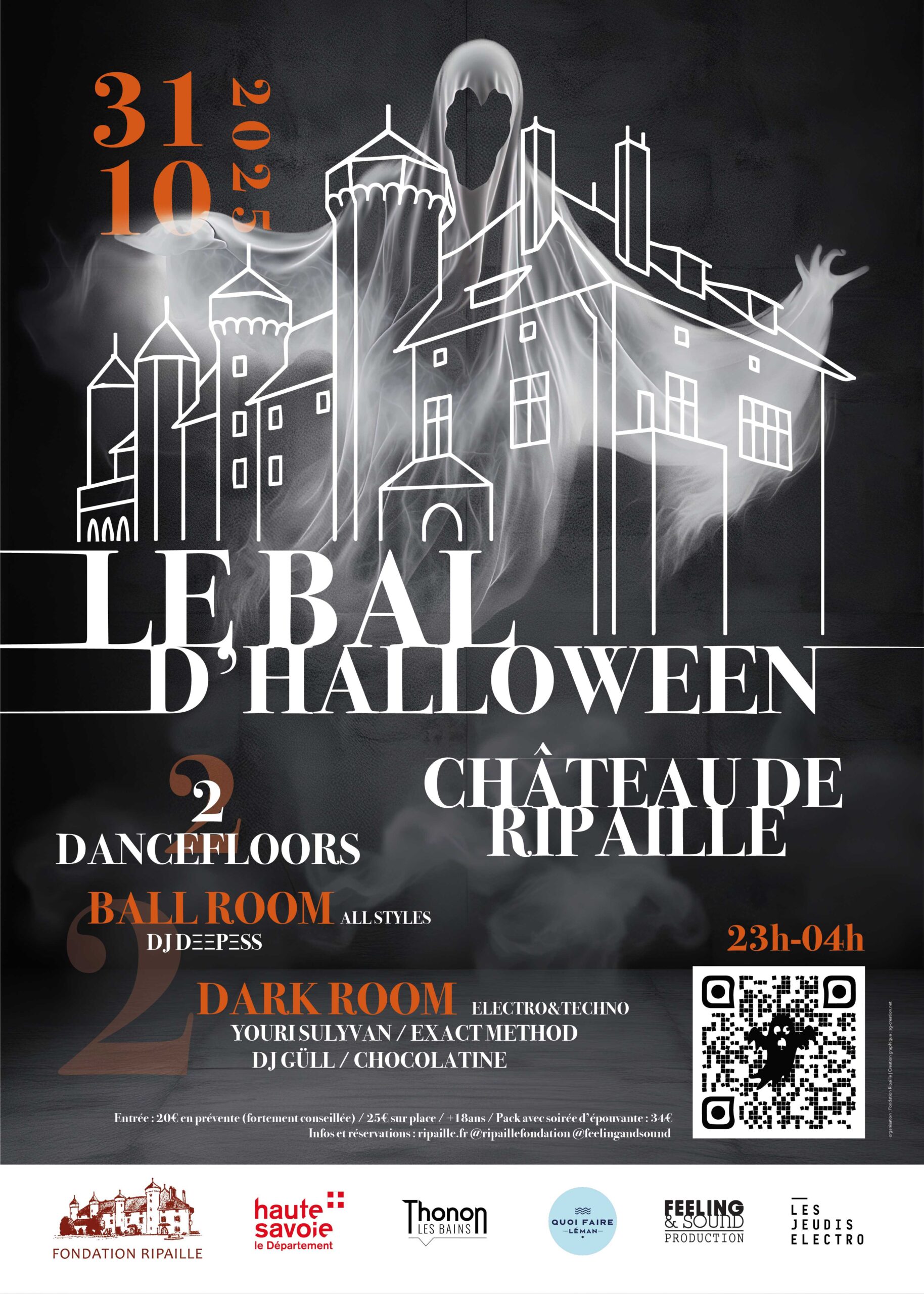 Bal d’Halloween à Ripaille